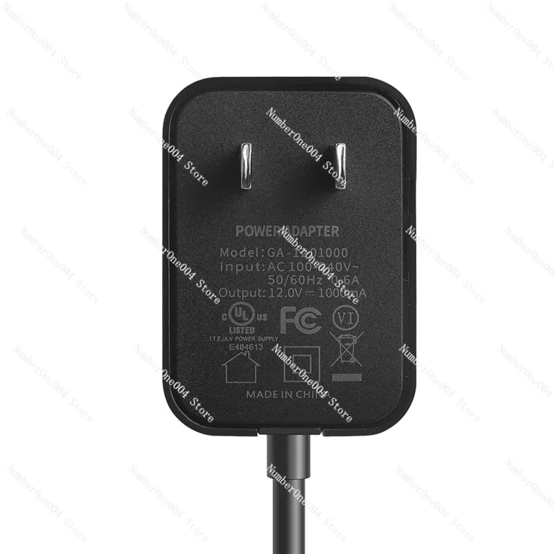 Alimentatore per display microscopio mini dimensione telecamera industriale CCD 12V 1A/2A 1,5 m Tensione stabile