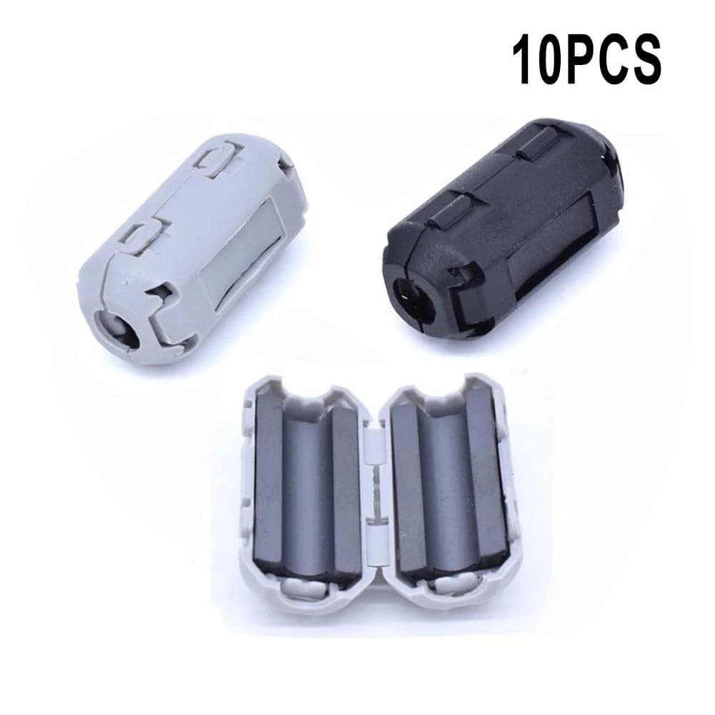 2/5/10pcs TDK 5mm Nucleo di Ferrite Soppressore di Rumore Anello Filtro Morsetto del Cavo RFI EMI Per Alimentazione Antenna USB Cavo compatibile HDMI