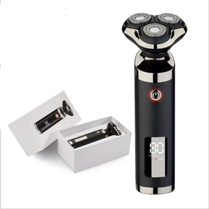 Dry and wet electric shaver for man 3D floating beard shaver machine Closed shaving kit for face grooming nose cutters Trimmer