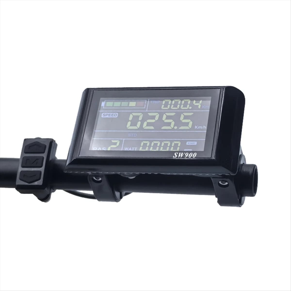 A71Z 24V-60V SW900 6pin Display a colori Parte di modifica Display LCD per bici elettrica Misuratore per scooter elettrico