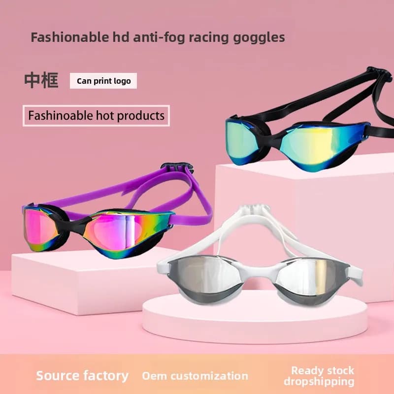 High-definition Electrolytic Swimwear for Adults with Silicone Waterproof Design