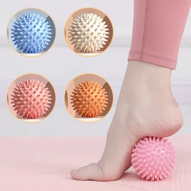 Palla da massaggio Palla per fascia Rilassamento muscolare Massaggio Yoga Fitness Spalla Collo Piede Piede Massaggio del piede Collo duro Membrana Meridiano Consegna veloce 4-6 giorni Arrivo