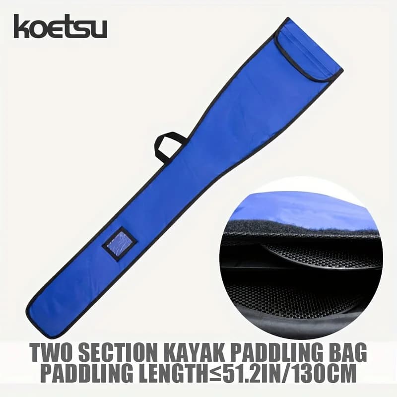 KOETSU borsa per pagaia per kayak borsa portaoggetti Oxford per kayak borsa protettiva per canoa accessori per scafo