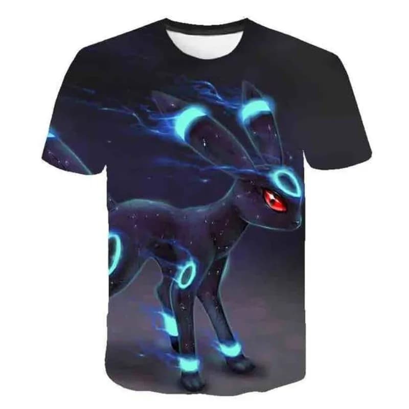T-shirt Anime Giapponese Pikachu Harajuku Y2K Gotico, Maglietta 3D alla Moda per Uomo, T-shirt Casual da Strada, Maglietta Cosplay Pocket Monsters per Bambini