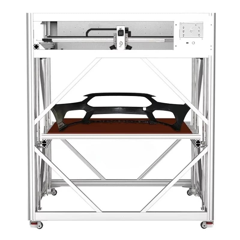 Industrial Fully Enclosed 3D Printing Machine 60 Constant Temp Enclosure Dual Extruder Supports PLA Filament
