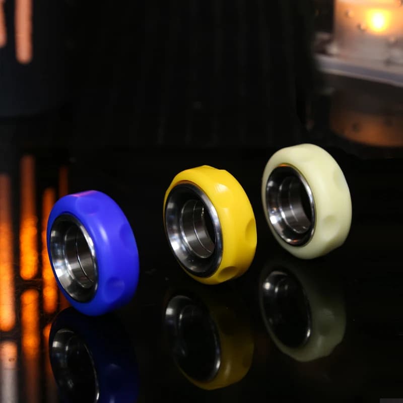 Formaggio Meccanico Fidget Anello A Cricchetto EDC Giocattoli Antistress Giocattoli Mano Spinner Ufficio Giocattolo Antistress Per Regali Per Adulti