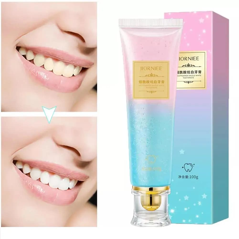 Niacinamide Dentifricio Sbiancante Alito Fresco Orale Rimuove Il Giallo Pulisce La Bocca Protegge Le Gengive E Denti Dentifricio Pulito