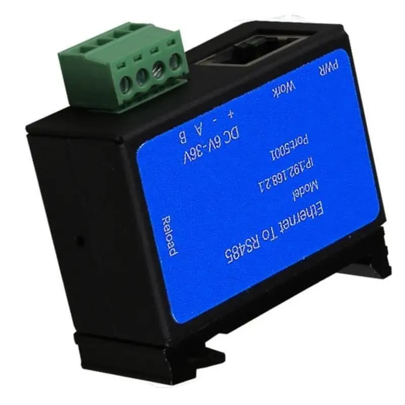 652F RS485 a Ethernet Serial Port Server Modbus Ethernet Dispositivo per Industrial