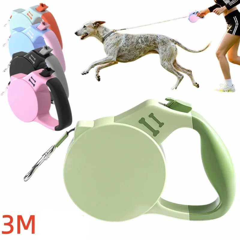 Guinzaglio per Cani da Passeggio all'Aperto 2026, Nuovo Creativo Multifunzionale Regolabile per Animali Domestici di Piccola/Media Taglia LJ239