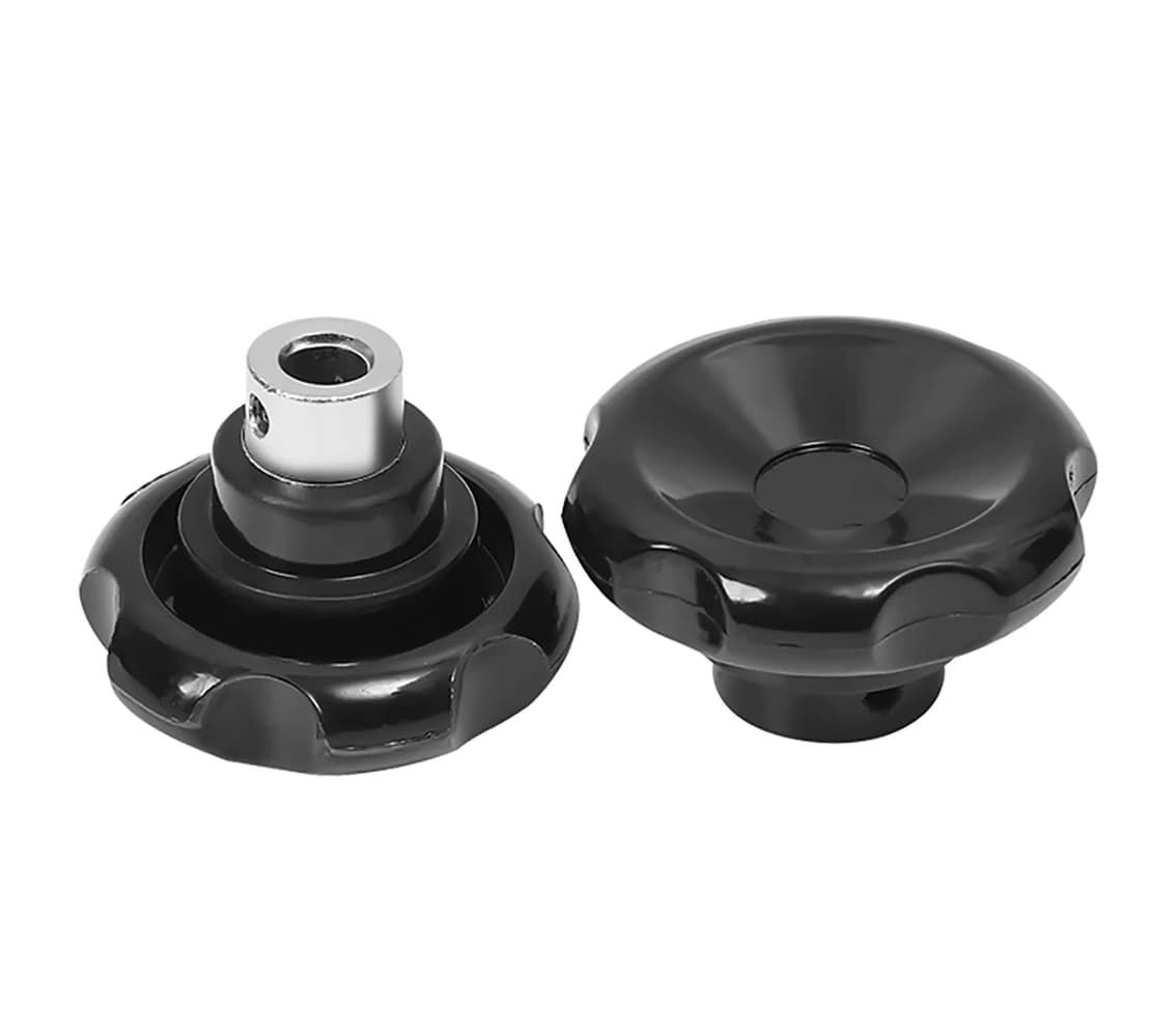 1 pz bachelite rotondo ondulato volantino M8-M12 macchina utensile maniglia ruota a sei stelle onda stringere a mano dadi stampante 3D CNC