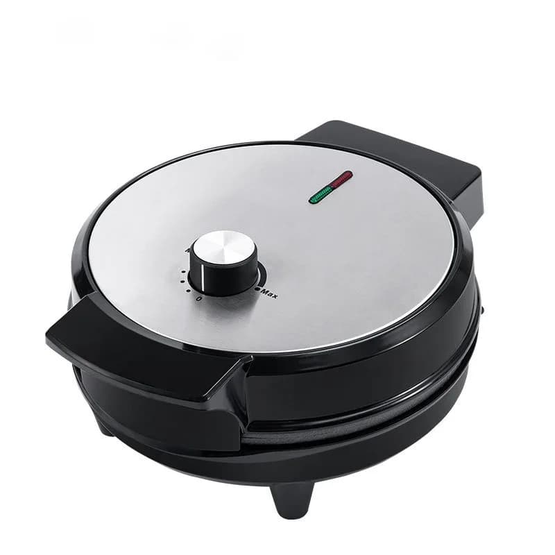 Light Food Fryer, Egg Cake, Breakfast, Ice Cream, Egg Roll, Electric Pan with Adjustable Temperature Control