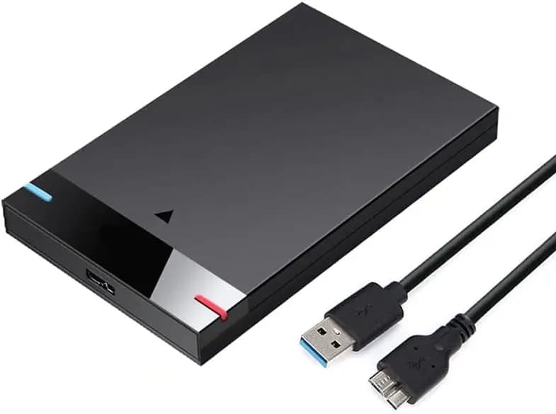 Hard Disk Esterno Portatile Ultra Sottile da 2,5'' 1TB USB3.0 per PC, Laptop, MacBook, Xbox One - Soluzione di Archiviazione Veloce