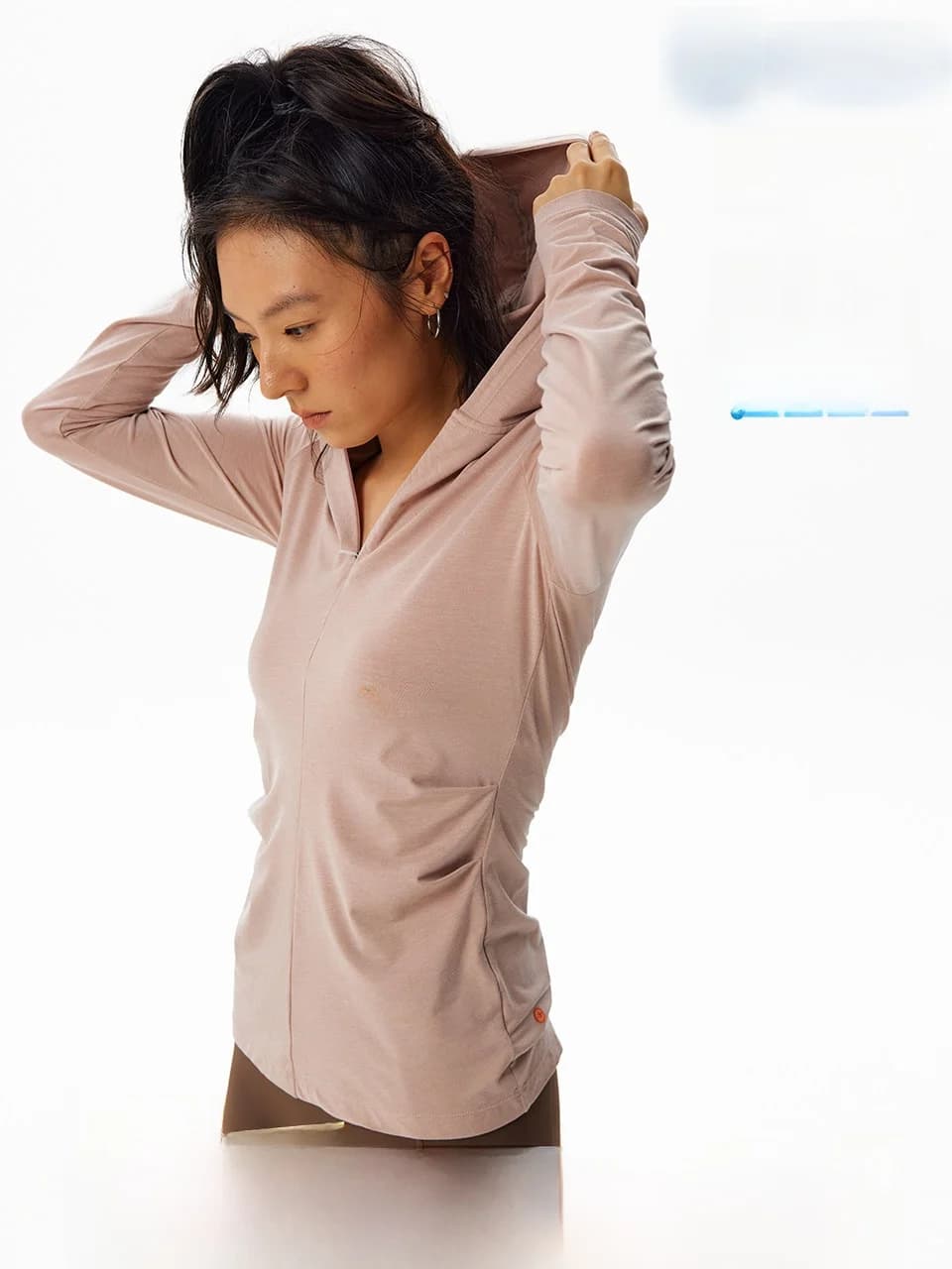 Long Sleeve Hoodie Slim Fit Base Shirt Shape Wear Waist Cinching Cry Center Clean Fit Street Style Four Seasons Universal
