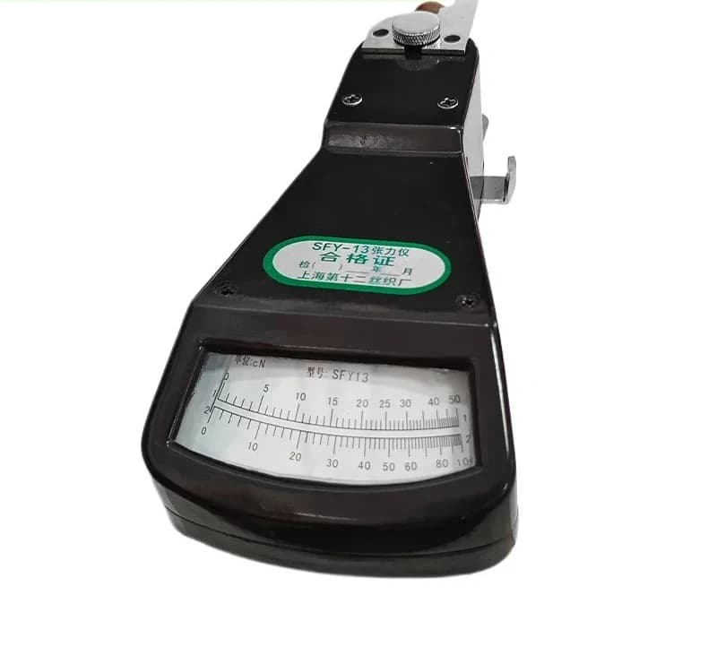 SFY-13 type single filament tension meter, textile pointer type yarn tension meter