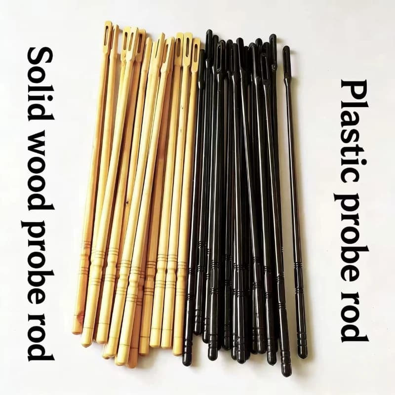 10pcs Flute Cleaning Stick Swab Rod Musical Instrument Accessory