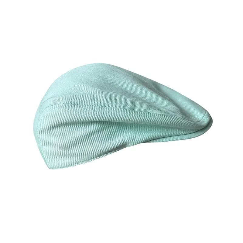 Women Solid Candy Color Retro Flat Beret Hat Large Head Circumference Breathable Peaked Cap Spring Summer