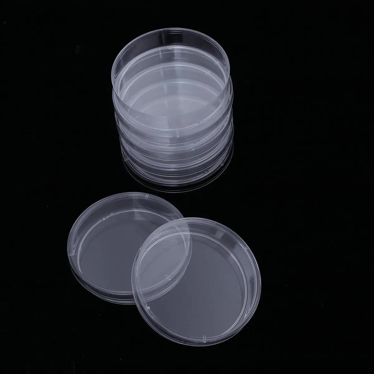 10 Pcs Culture Dish for Bacteria Microscope Petri Kit Agar Dishes Autoclavable Cell Bacterial