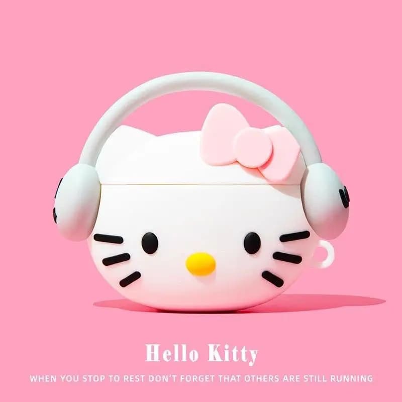 AirPods 1 2 3 Pro Pro 2 Pro 2 Pro 2 Pro 3 with Design Hello Kitty, Kuromi, Melody - Music Listening Accessories