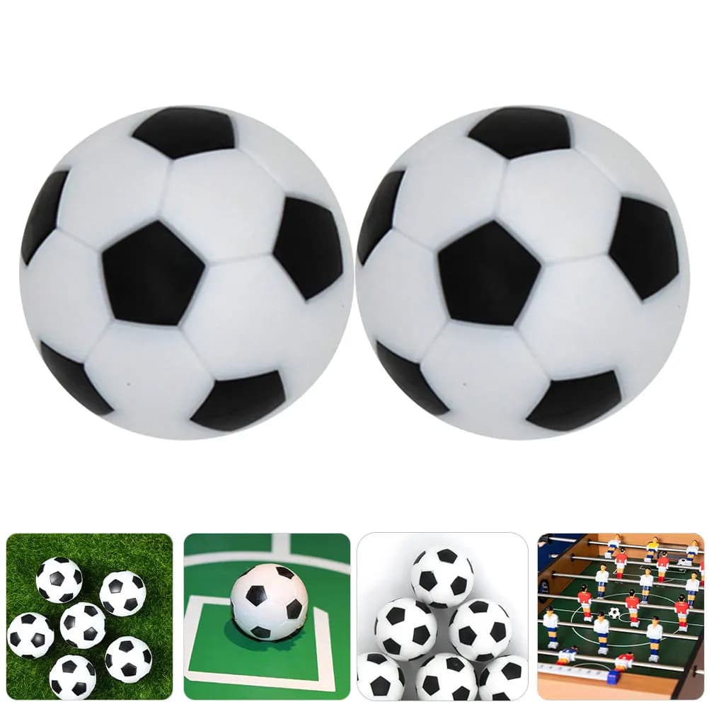 6 Palline di Ricambio per Mini Calcio Balilla, 23mm, per Bambini, Sostituibili, per Tavolo da Calcio Balilla Interattivo