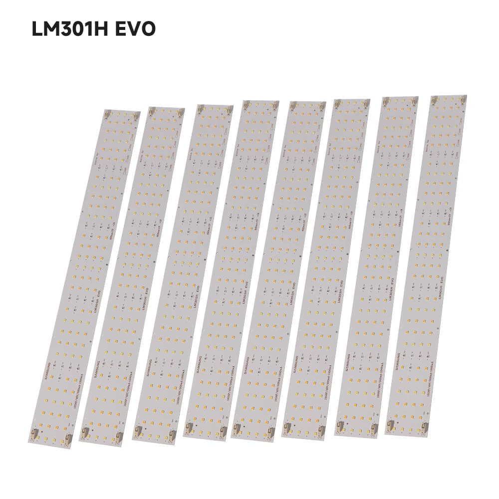 8 pezzi Originale LM301H EVO Quantum bar LED Board 510MM Grow Strip panel con luce uv ir (solo scheda)