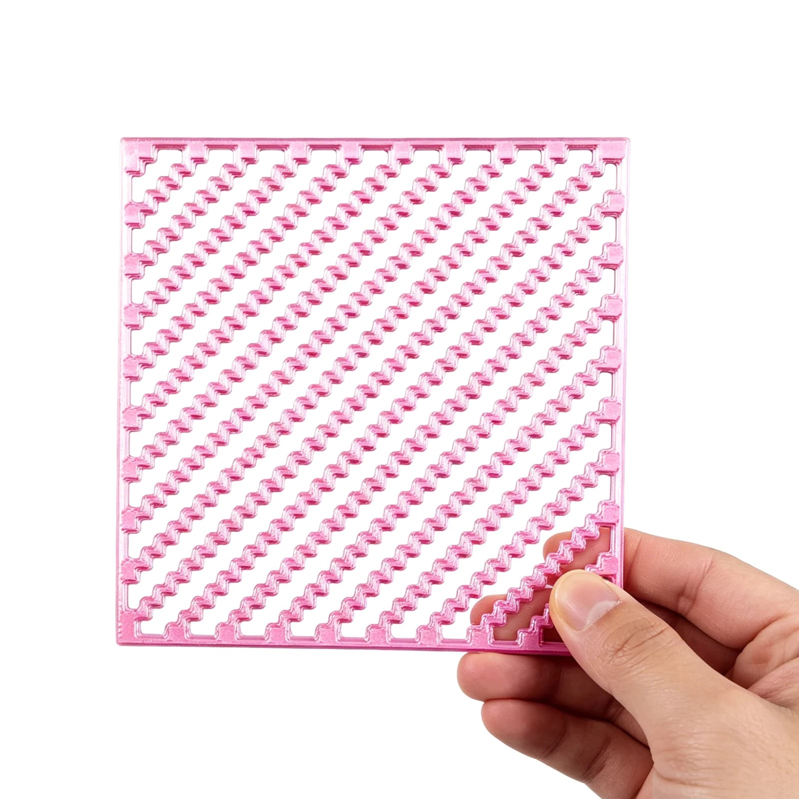 Diamond Painting Step Ruler Reusable Cross Stitch Craft Accessories Stepped Grid Positioning Ruler for Neat Drill Place