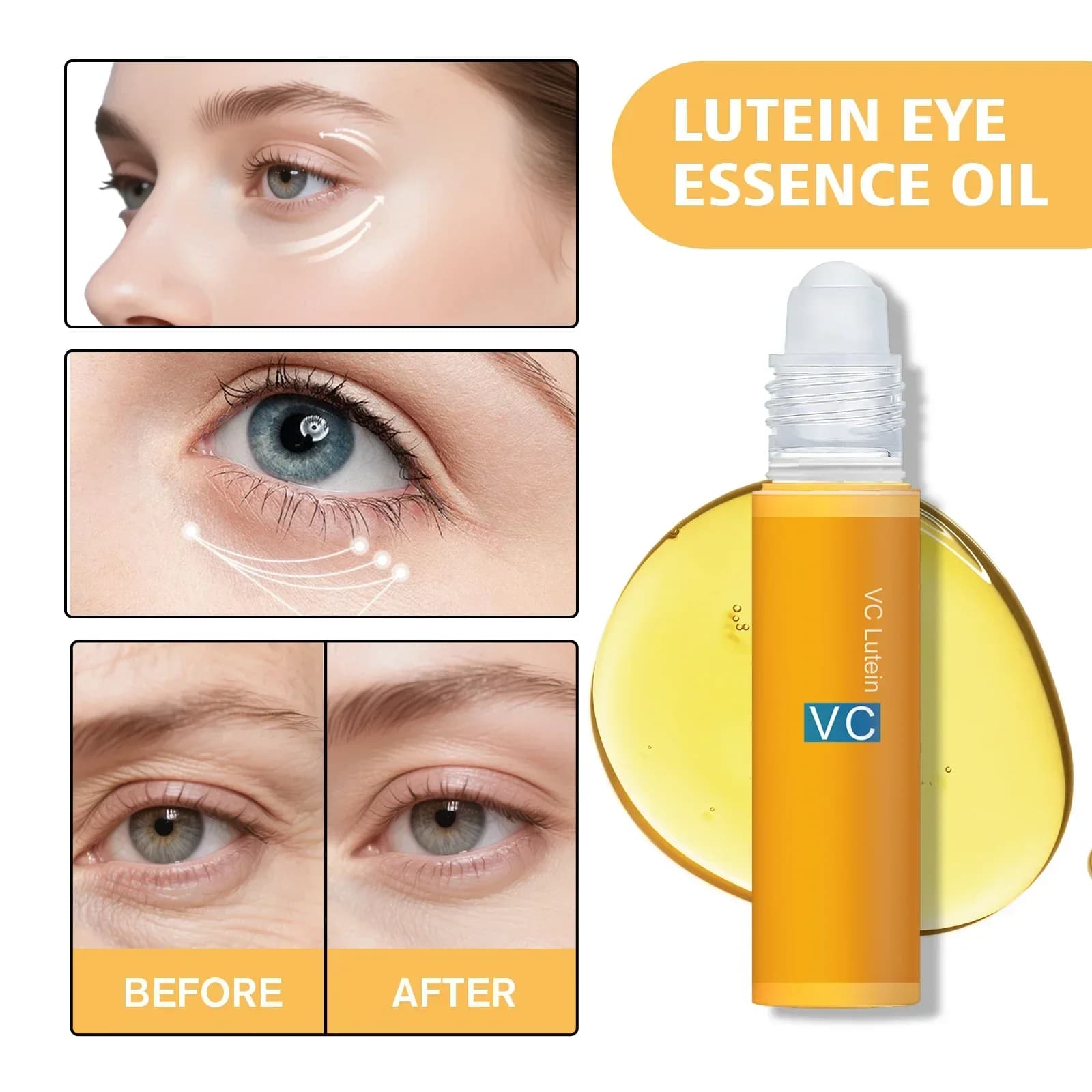Deep nutrient oil for the treatment of eyes 10 ml - Formula of vitamin C and carotene for a rapid firming, smoothing texture and moisturizes dryness.