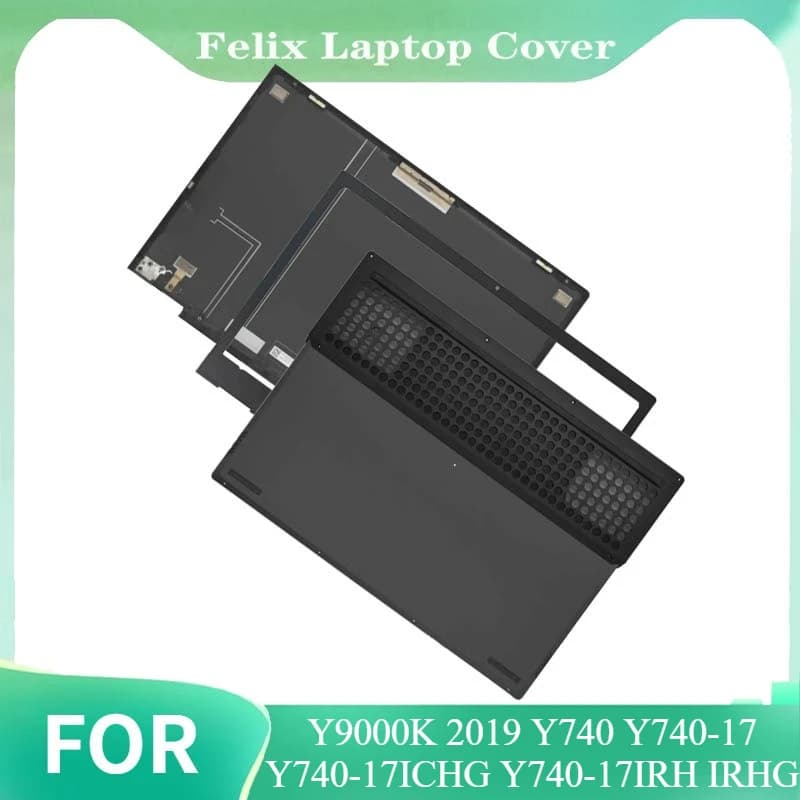 Repalce Copertura Del Computer Portatile Base Inferiore Caso Della Copertura Posteriore LCD Per Y9000K 2019 Y740 Y740-17 Y740-17ICHG Y740-17IRH Y740-17IRHG Lunetta Frontale