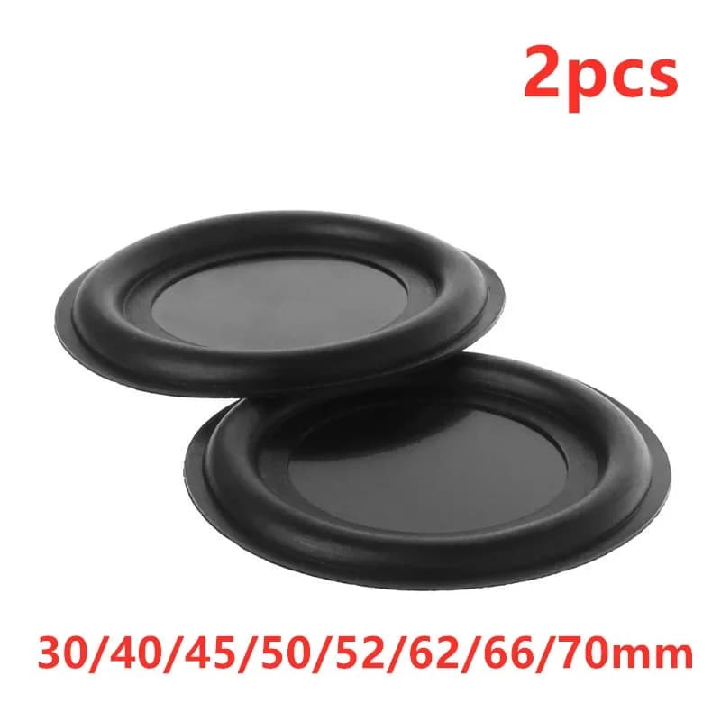 2pcs 30/40/45/50/52/62/66/70mm Radiatore passivo Subwoofer Subwoofer VIBRAZIONE VIBRAPE BASS BASS BASSEDER Accessori per fai -da