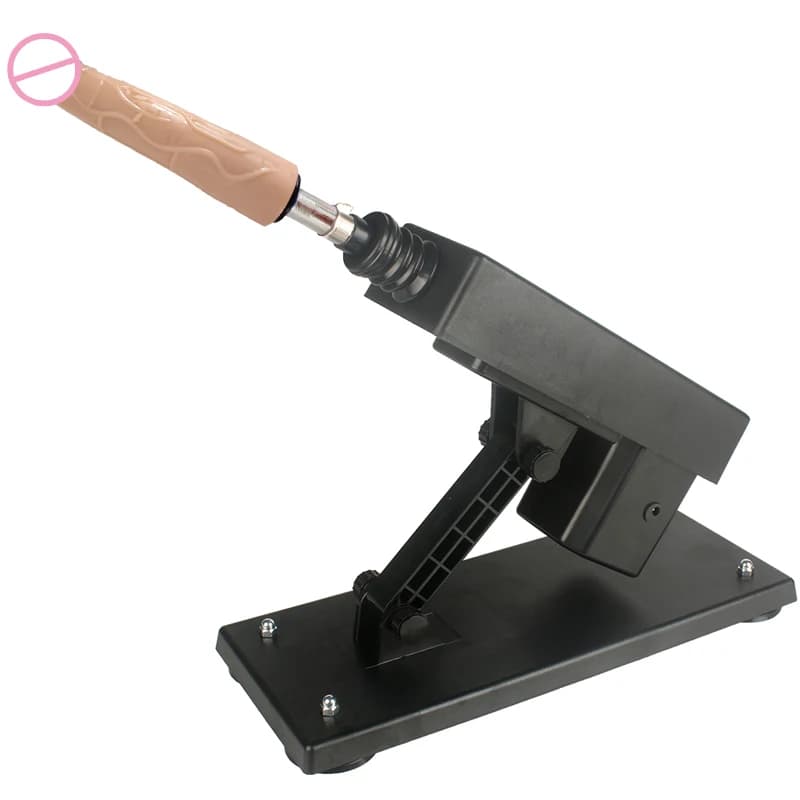 Macchina del sesso telescopica automatica con corsa da 45 mm Connettore 3XLR DC 3-24V 0-500prm Attuatore lineare telescopico Masturbazione Giocattolo sessuale