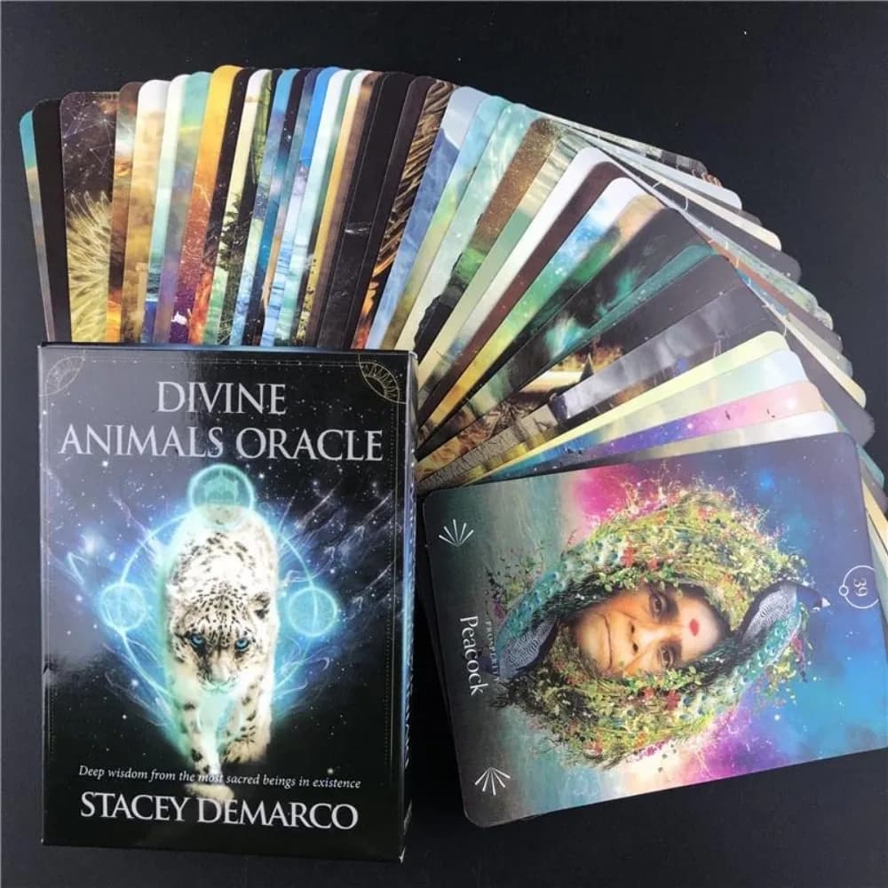 Divine Animals Oracle: saggezza profonda dagli uomini più sacri esistenti (serie Rockpool Oracle Card)