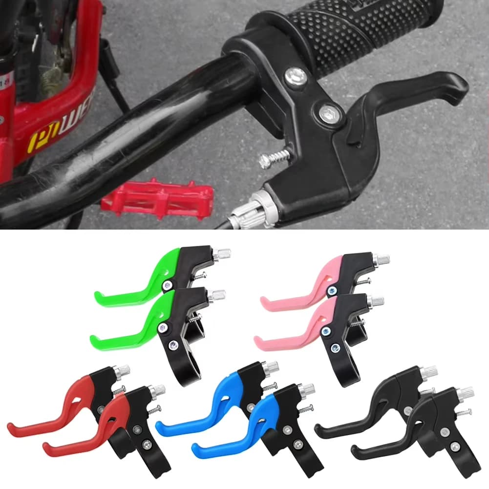 Leva Freno per Bicicletta per Bambini, 2 Pezzi, Leva Freno per Manubrio Bicicletta, Leva Freno per Bici e Monopattino per Bambini