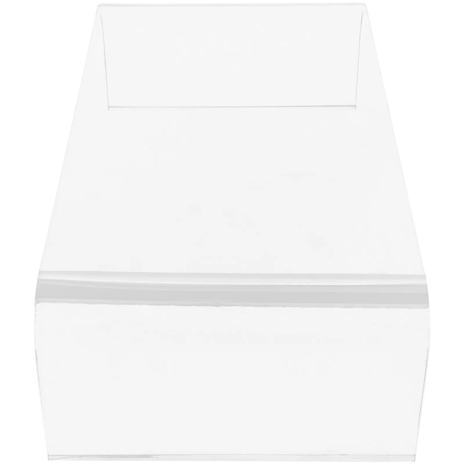 Supporto per Monitor in Acrilico Trasparente, Rialzo per Schermo, Organizzatore da Scrivania Ergonomico Regolabile in Altezza