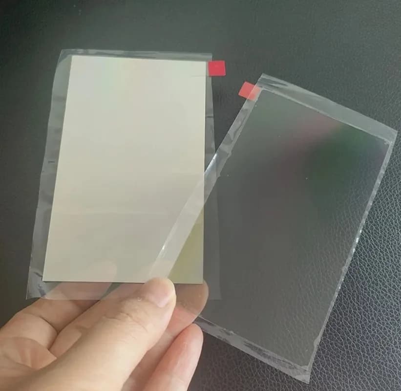 145X85mm Everycom YG625 Projector Heat Insulation Glass Lens Thermal-isolating Polarizer Replacement