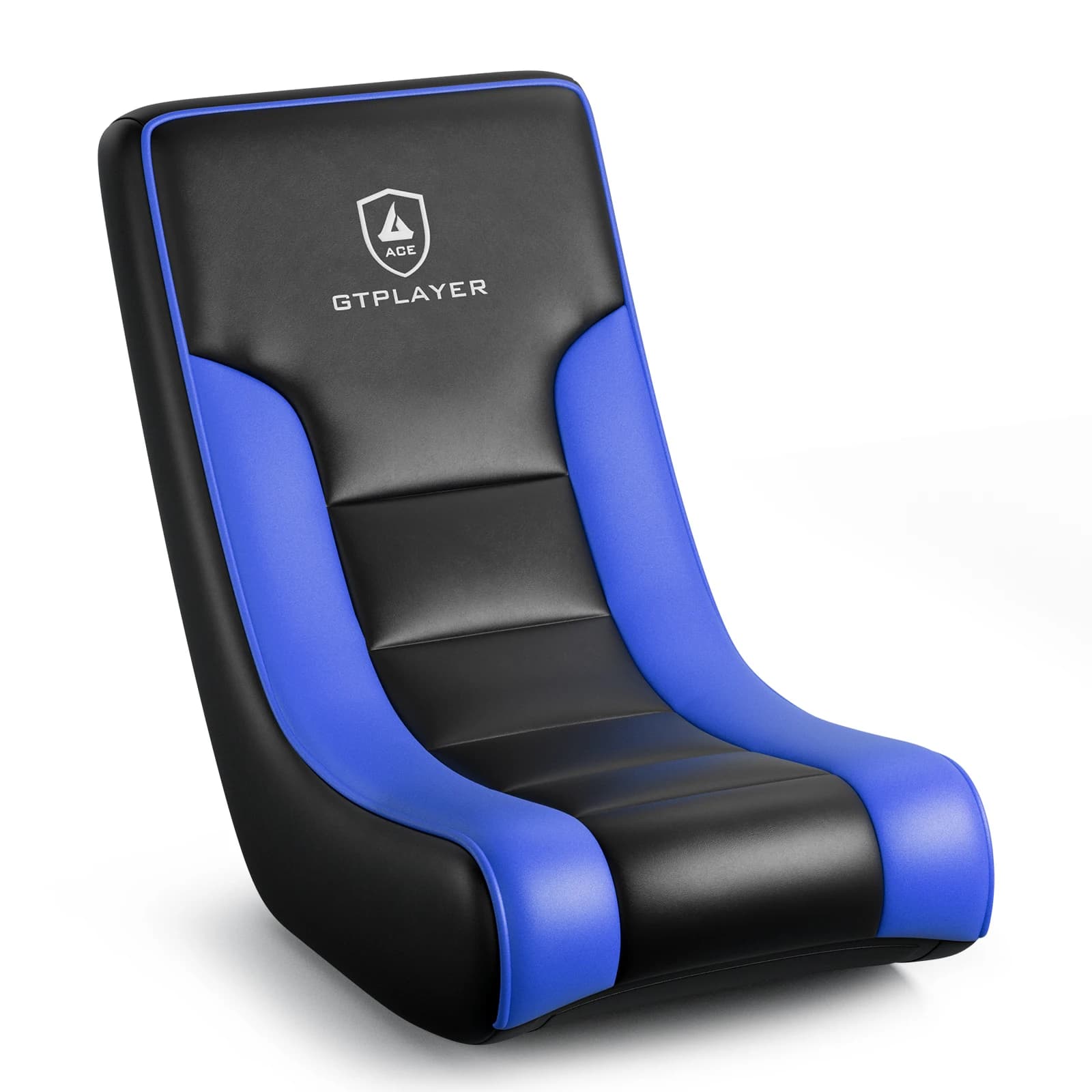 Floor Rocker Gaming Chair，Blue