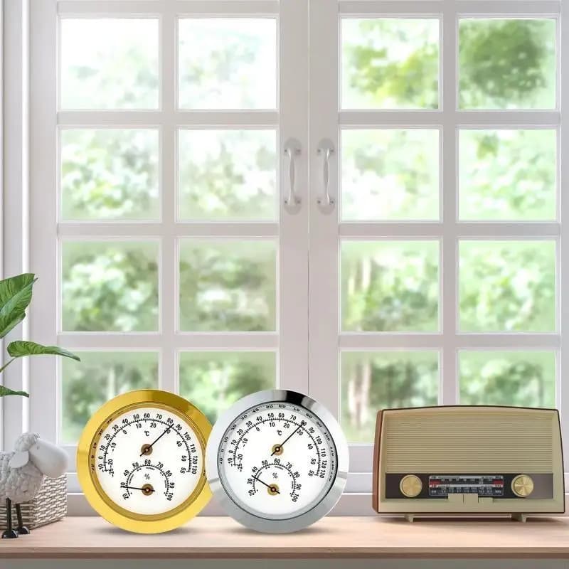 Termometro igrometro esterno per interni, monitor della temperatura, igrometro analogico B95B