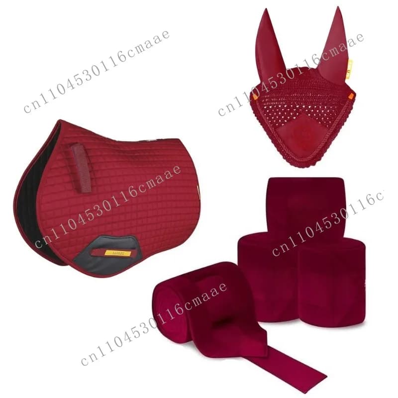 Ear Muffs, Saddles, Leggings, Halters, Horse Ropes, Six Piece Set for Free Combination
