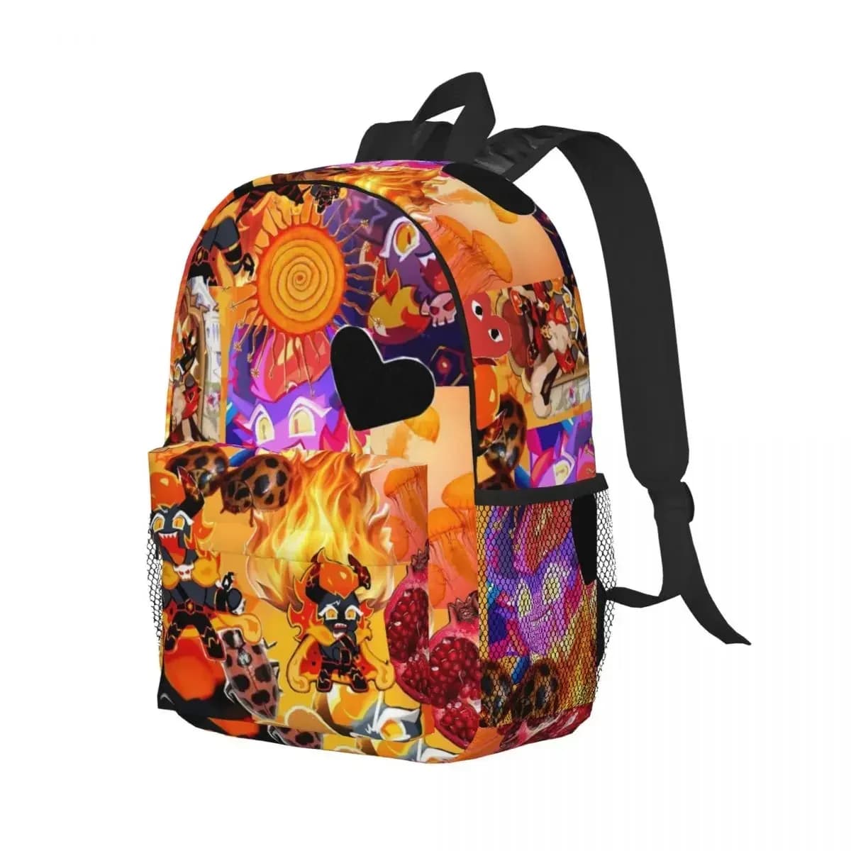 Capsaicin My Beloved Cookie Run Kingdom Backpack Student Boys Girls BookBag Kids School Bag Computer Shoulder Bags for Men Women