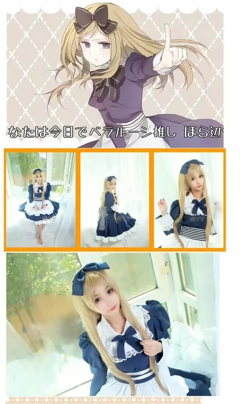 Costume da cameriera Sweet Lolita per cosplay, per gli appassionati di anime
