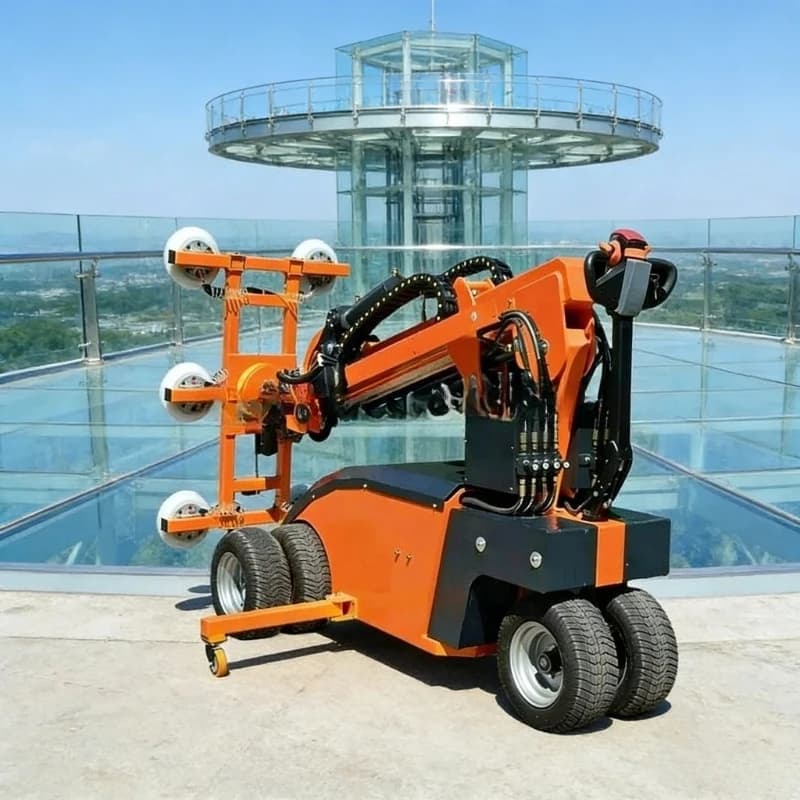 Robot di sollevamento a vuoto per vetro personalizzati da 600 kg e 800 kg, per interni, mobili, per il trasporto di vetri