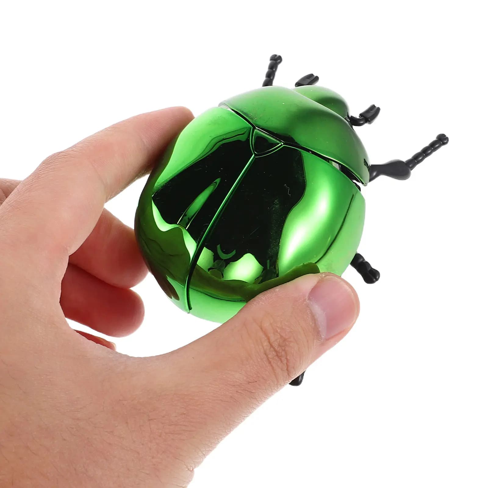 Set di 3 Scarabei Realistici a Molla con Movimento Interattivo di Testa e Coda, Insetti Educativi per Apprendimento Interno ed Esterno