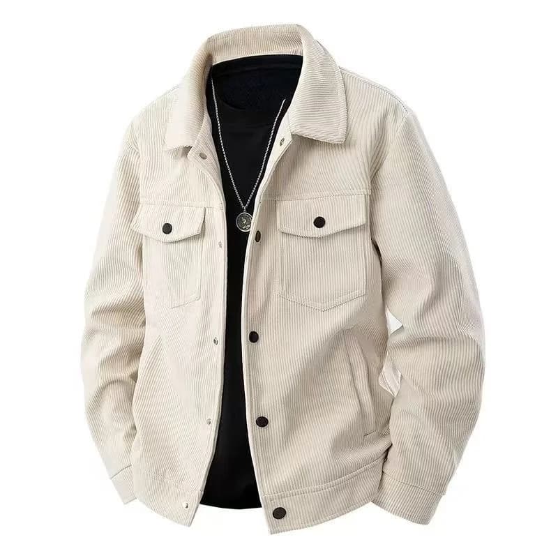Giacca Imbottita da Uomo con Cappuccio, Stile Zen Giapponese, Estetica Minimalista, Linee Pulite, Armonia ed Equilibrio, Moda Streetwear Foderata