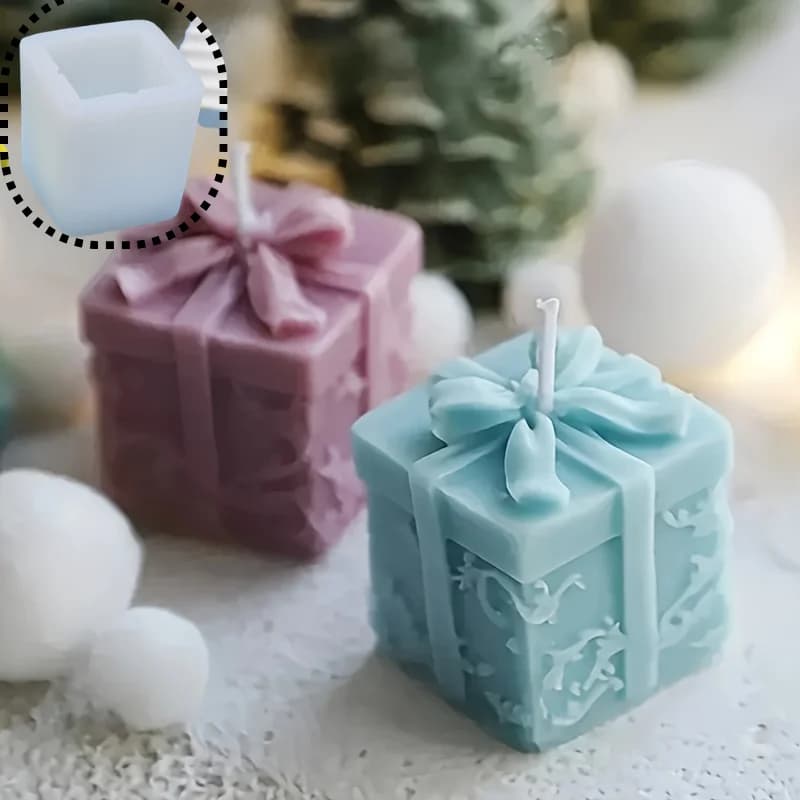1Pc / 3Pcs 3D Candle Silicone Mold Non-Stick Bubble Aromatherapy Candle Mold Craft Aromatherapy Gypsum Gift Making Mold