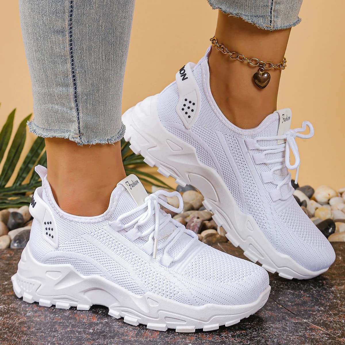 Scarpe da donna Cinturino tinta unita versatile scarpe singole sneaker casual scarpe da ginnastica estive da donna scarpe in vendita con spedizione gratuita