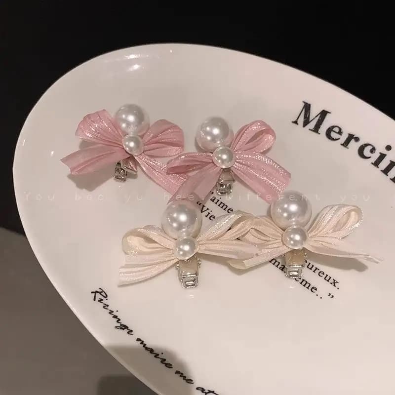 Light luxury hair clip, high-end hanger, for feminine side fringe, princess style, new and pretty hair accessory