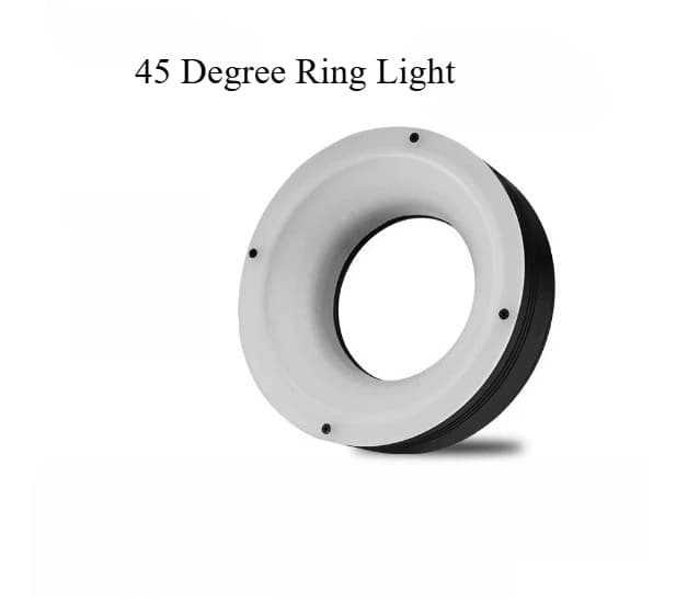 45 Degree Machine Vision LED Ring Light Industrial CCD Camera Microscope Inspection Illumination Source For Automation Equipment