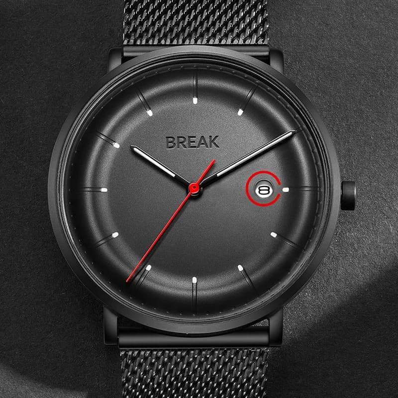 Top Unique Creative Watches Men Fashion Ultra Thin Hombre Simple Minimalist Style Dress Quartz Unisex Casual Wrist Watch