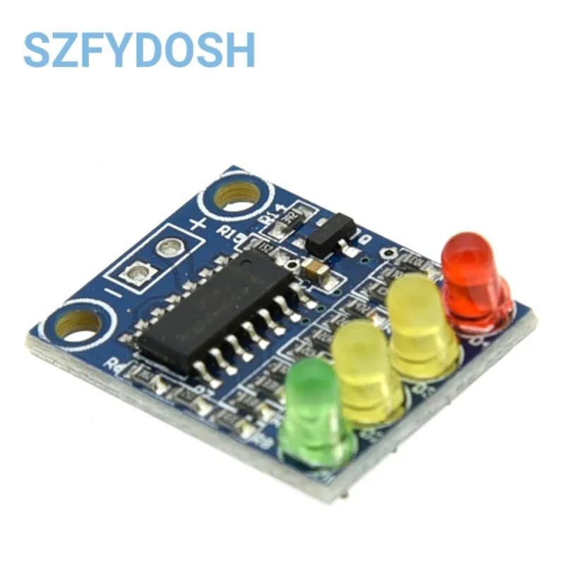 Modulo indicatore di alimentazione a 4 cifre Display a 4 segmenti LED Light 12V Battery Power Detection per Arduino