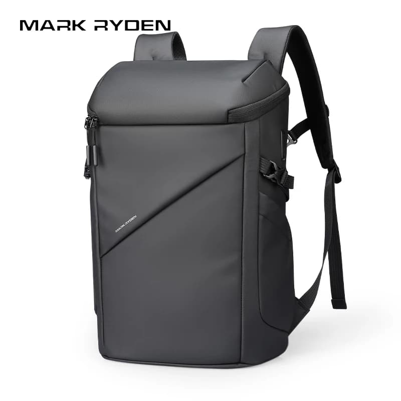 Zaino porta PC da uomo MARK RYDEN, antifurto e impermeabile, con cinghia per bagaglio, per lavoro, viaggi e uso quotidiano