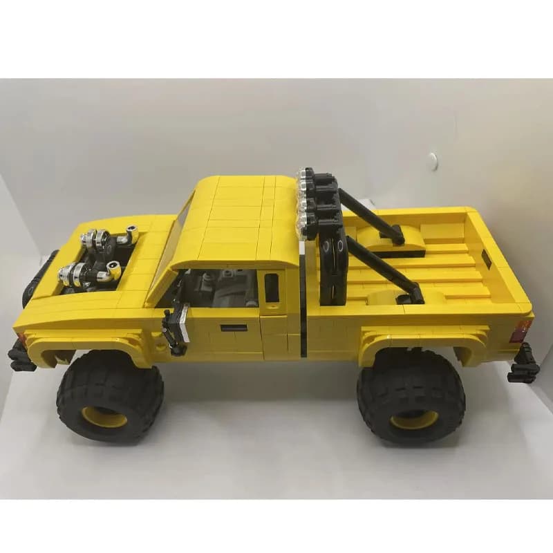 MOC-150028 Nuovo Modello di Camion da Carico Giallo City, Set di Costruzioni con 1606 Pezzi, Regalo di Natale e Compleanno per Ragazzi