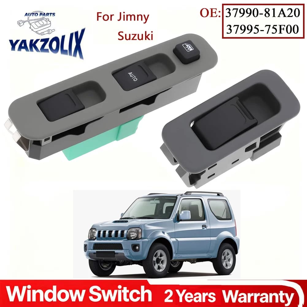 Nuovo Interruttore Elettrico per Finestrini per Suzuki Alto Ignis Carry Kasten Pick-up Jimny FJ 1998-2015